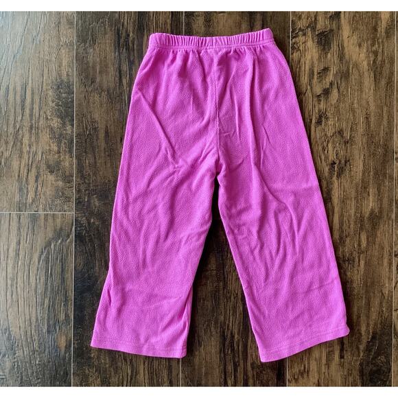 Wide Leg Fleece Pajama Pants - Picture 3 of 3